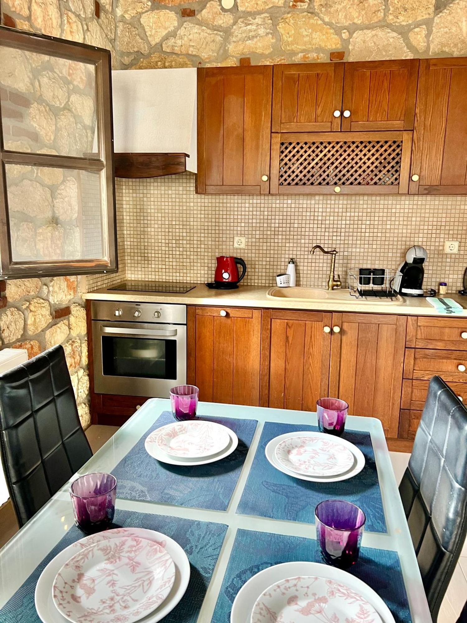 Гостевой дом Boutique Stone House Псакудия Экстерьер фото
